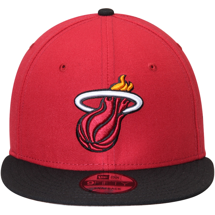 メンズ キャップ 現在7 8より発送の目安 New ニューエラ 9fifty Snapback メンズ帽子 送料無料 Adjustable 2 Tone キャップ Miami Heat Era Snapback Hat Red Black ｔｒｏｉｓ ｈｏｍｍｅ