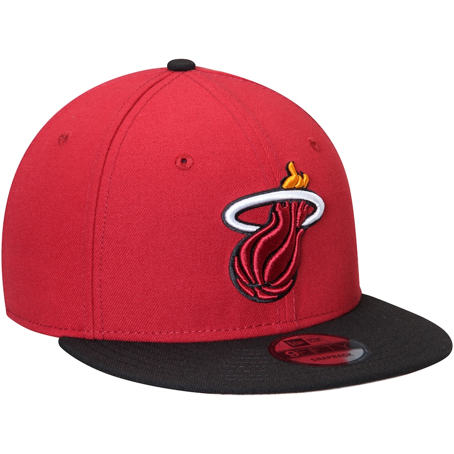 メンズ キャップ 現在7 8より発送の目安 New ニューエラ 9fifty Snapback メンズ帽子 送料無料 Adjustable 2 Tone キャップ Miami Heat Era Snapback Hat Red Black ｔｒｏｉｓ ｈｏｍｍｅ