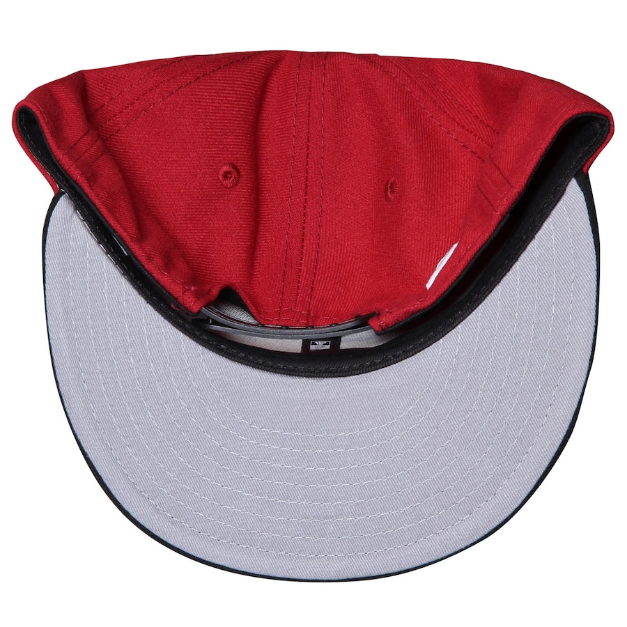 メンズ キャップ 現在7 8より発送の目安 New ニューエラ 9fifty Snapback メンズ帽子 送料無料 Adjustable 2 Tone キャップ Miami Heat Era Snapback Hat Red Black ｔｒｏｉｓ ｈｏｍｍｅ