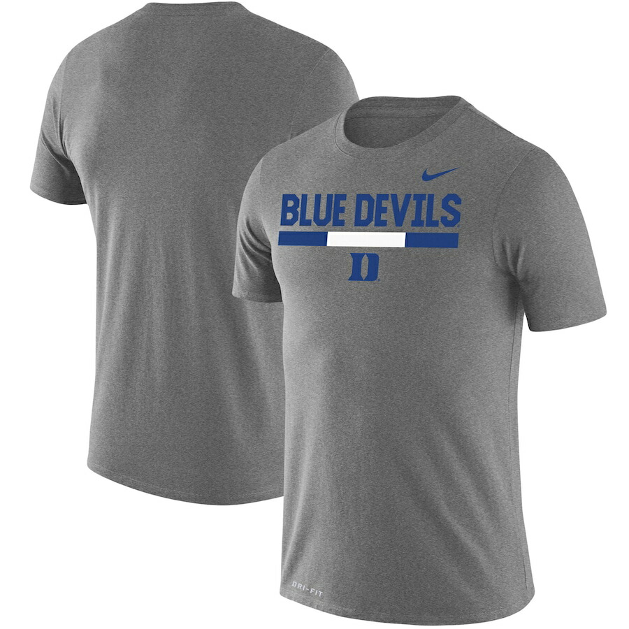 ナイキ メンズ Tシャツ \"Duke Blue Devils\" Nike Team DNA Legend Performance T-Shirt - Heathered Gray