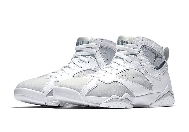 jordan retro 7 black and white