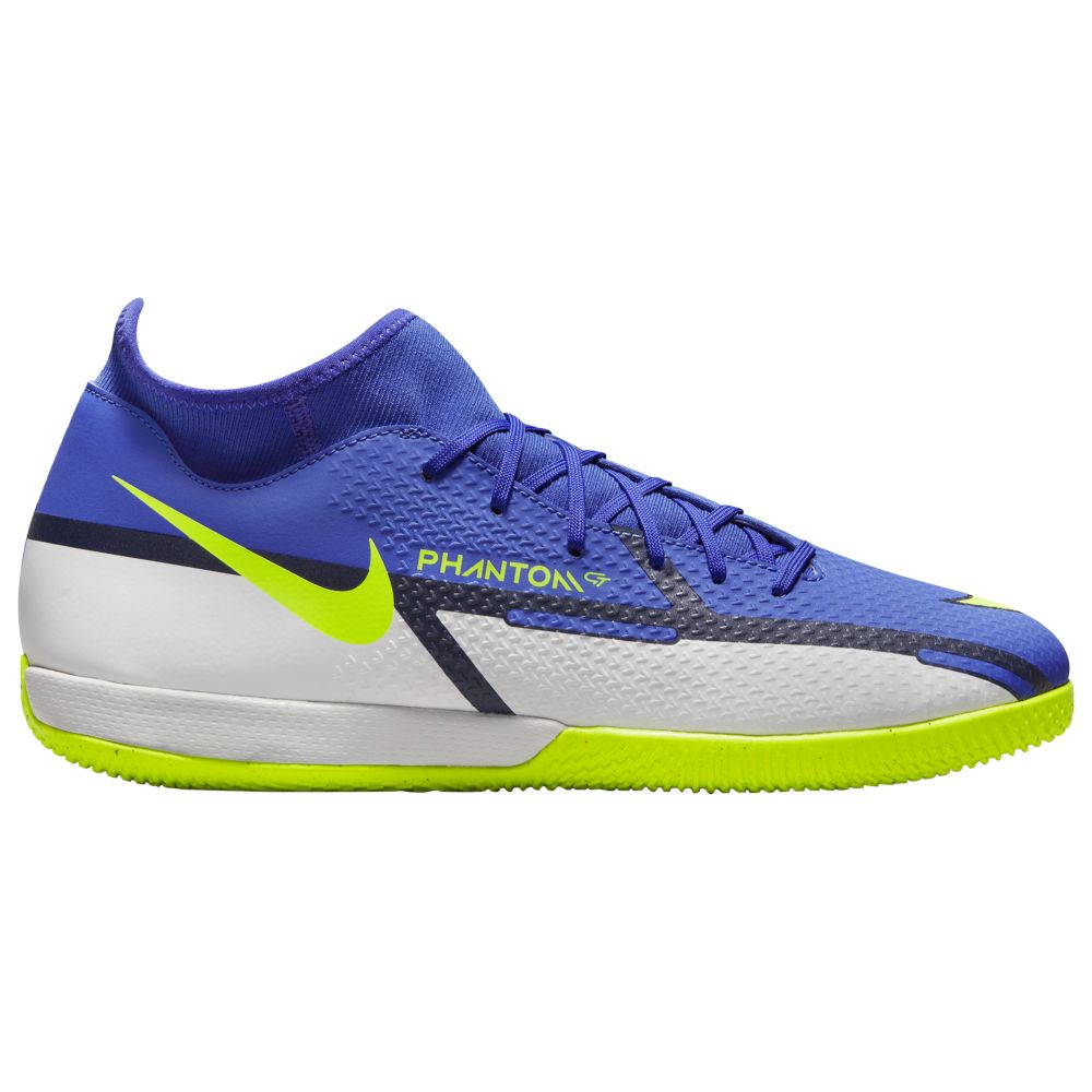 ナイキ メンズ サッカー インドアシューズ Nike Phantom GT2 Academy DF IC - Sapphire/Volt/Gray Fog