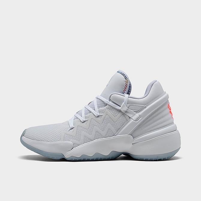アディダス メンズ ドノバン・ミッチェル adidas D.O.N Issue #2 バッシュ White/Cream White/Scarlet