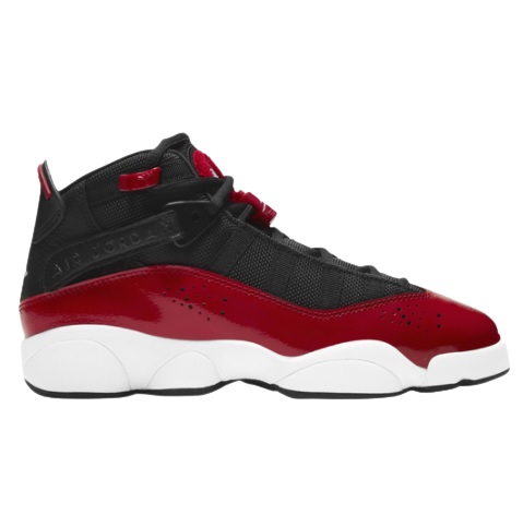 ジョーダン キッズ バッシュ Jordan 6 Rings GS スニーカー Black/White/Gym Red|trois HOMME