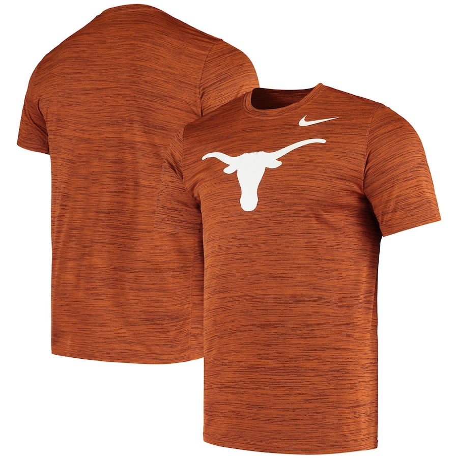 ナイキ メンズ Tシャツ \"Texas Longhorns\" Nike Logo Velocity Legend Performance T-Shirt - Texas Orange