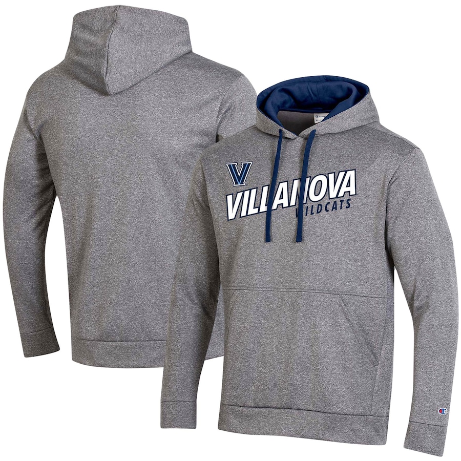 メンズ パーカー \"Villanova Wildcats\" Champion Field Day Fleece Pullover Hoodie - Heathered Gray