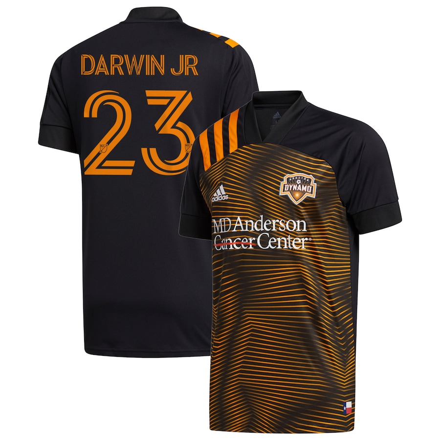アディダス メンズ プルオーバー Darwin Quintero \"Houston Dynamo\"" adidas 2020 HTX 15 Replica Jersey - Black"