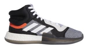 アディダス メンズ バッシュ adidas Marquee Boost Mid ブースト バスケ White/Black/Aero Blue｜ｔｒｏｉｓ　ＨＯＭＭＥ