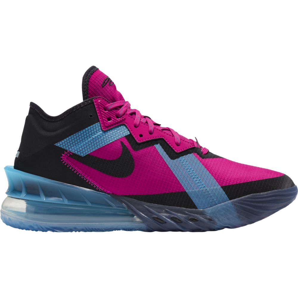 ナイキ メンズ バッシュ Nike LeBron XVIII 18 Low - Fireberry/Black/Lt Blue Fury｜ｔｒｏｉｓ　ＨＯＭＭＥ 22,484円