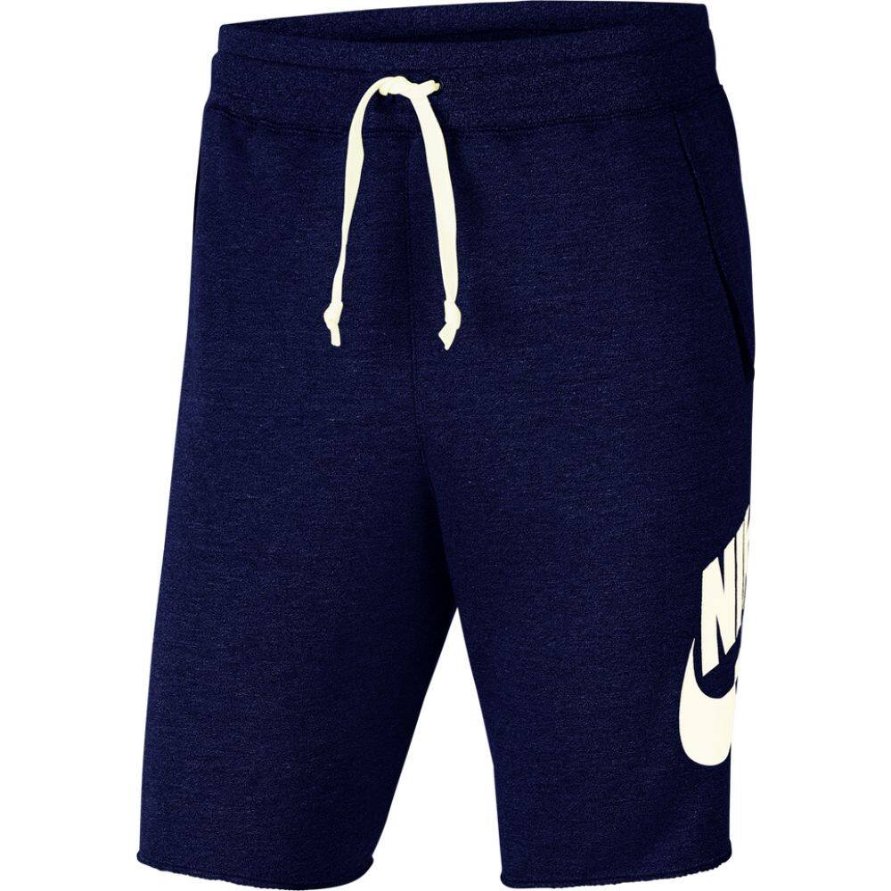 ナイキ メンズ ショーツ Nike Alumni Shorts - Blue Void/Sail｜ｔｒｏｉｓ　ＨＯＭＭＥ