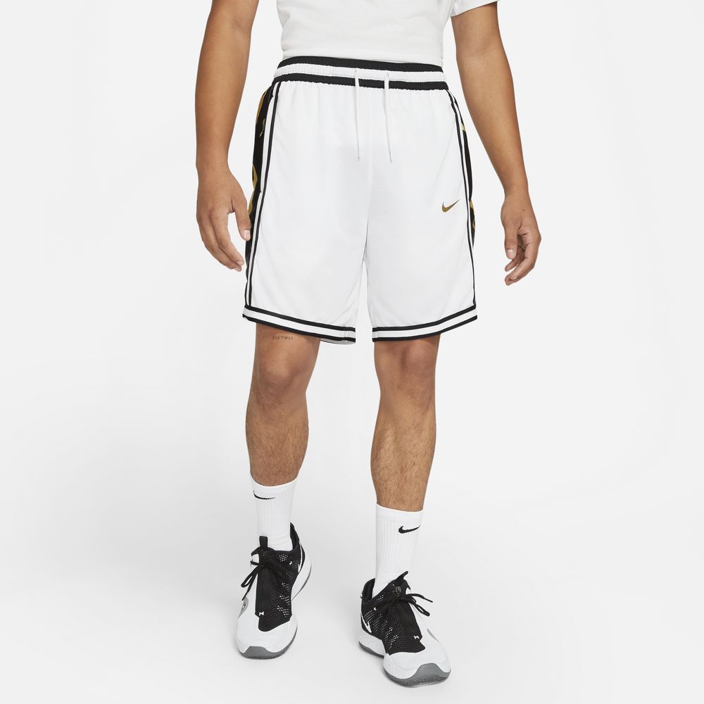 ナイキ メンズ ショーツ Nike DNA+ Shorts - White/Saturn Gold
