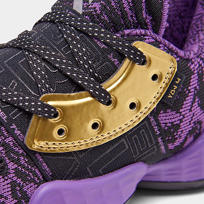 アディダスキッズ/レディースハーデン4adidasHardenVol.4GSバッシュCoreBlack/ActivePurple/Gold