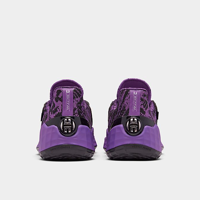 アディダスキッズ/レディースハーデン4adidasHardenVol.4GSバッシュCoreBlack/ActivePurple/Gold