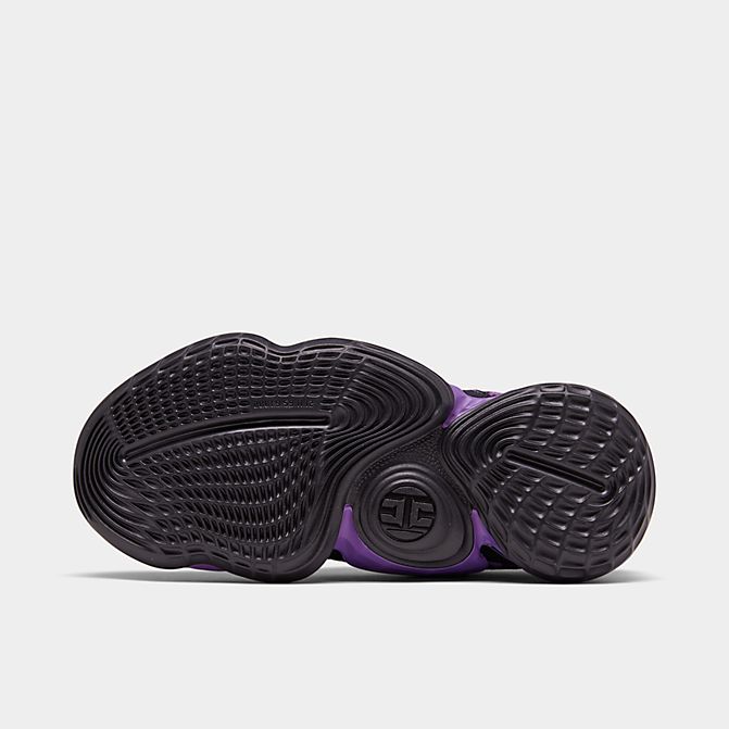 アディダスキッズ/レディースハーデン4adidasHardenVol.4GSバッシュCoreBlack/ActivePurple/Gold