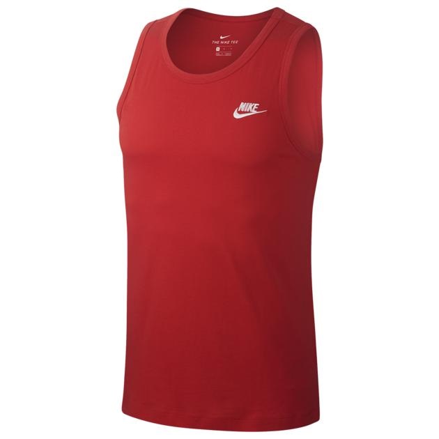 ナイキ メンズ タンクトップ Nike Embroidered Futura Tank - University Red/Black 8,527円