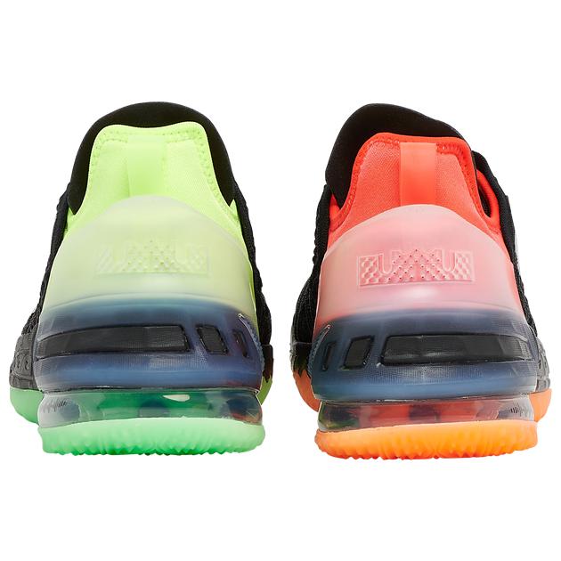 新色 ナイキ キッズ バッシュ Nike Lebron 18 Gs Black Bright Crimson Orange Cereal Fucoa Cl