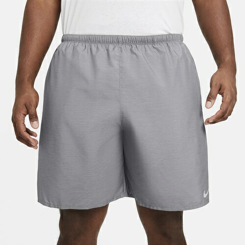 ナイキ メンズ ショーツ Nike DF Challenger 9" BF Shorts - Smoke Grey/Heather/Reflective Silver｜ｔｒｏｉｓ　ＨＯＭＭＥ