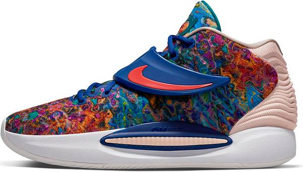 使い勝手の良い Kd14 ナイキ バッシュ メンズ Nike Blue Coral バスケットボール