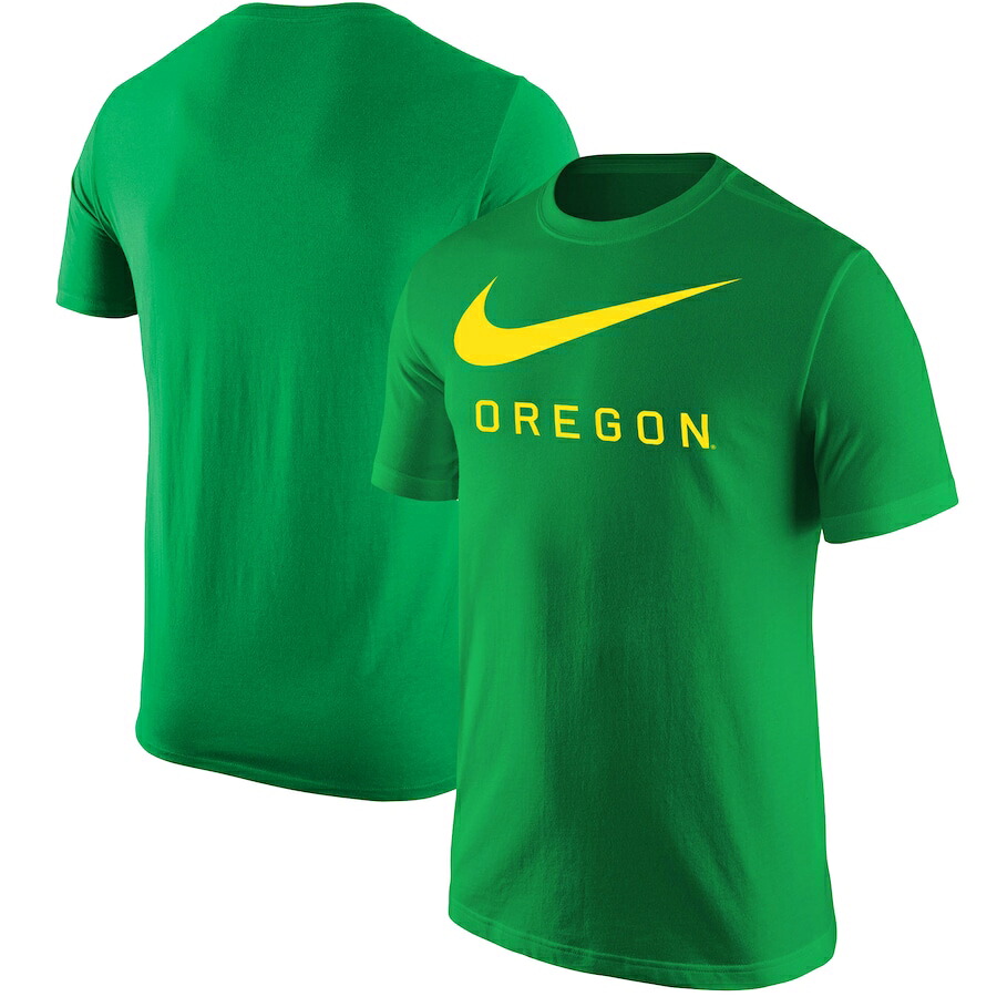 ナイキ メンズ Tシャツ Oregon Ducks Nike Big Swoosh T-Shirt - Kelly Green
