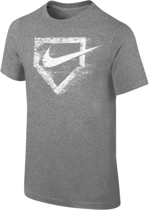 ナイキ キッズ ティーシャツ Nike Boys\u0027 Core Short Sleeve Graphic T-Shirt - Dark Grey Heather キッズ・ベビー・マタニティ-キッズファッション
