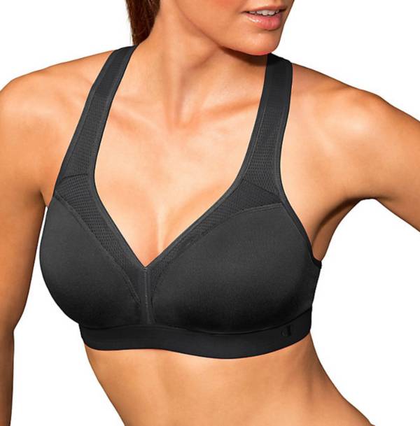 チャンピオン レディース スポーツブラ Champion Women's Curvy Sports Bra - Black｜ｔｒｏｉｓ　ＨＯＭＭＥ