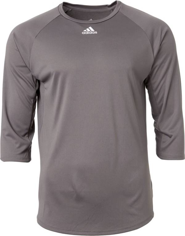 アディダス キッズ 野球 アンダーシャツ adidas Boys' Triple Stripe 3/4 Sleeve Tech Baseball Practice Shirt - Grey 楽天市場】アディダス キッズ 野球 アンダーシャツ adidas Boys