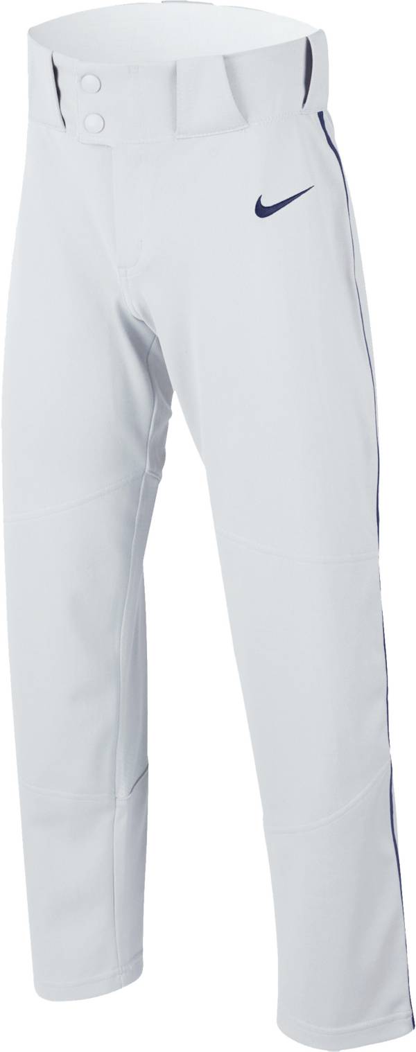 ナイキ キッズ 野球 パンツ Nike Boys' Vapor Select Piped Baseball Pants - Tm White/Tm Navy/Tm Navy｜ｔｒｏｉｓ　ＨＯＭＭＥ