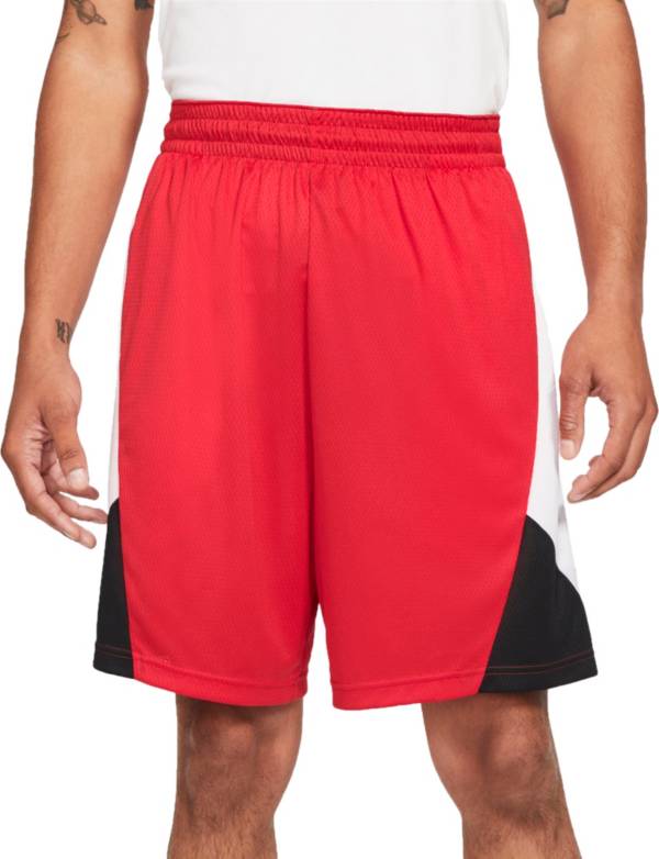 ナイキ メンズ バスケットボール ショートパンツ Nike Men's Dri-FIT Rival 9'' Basketball Shorts - University Red｜ｔｒｏｉｓ　ＨＯＭＭＥ