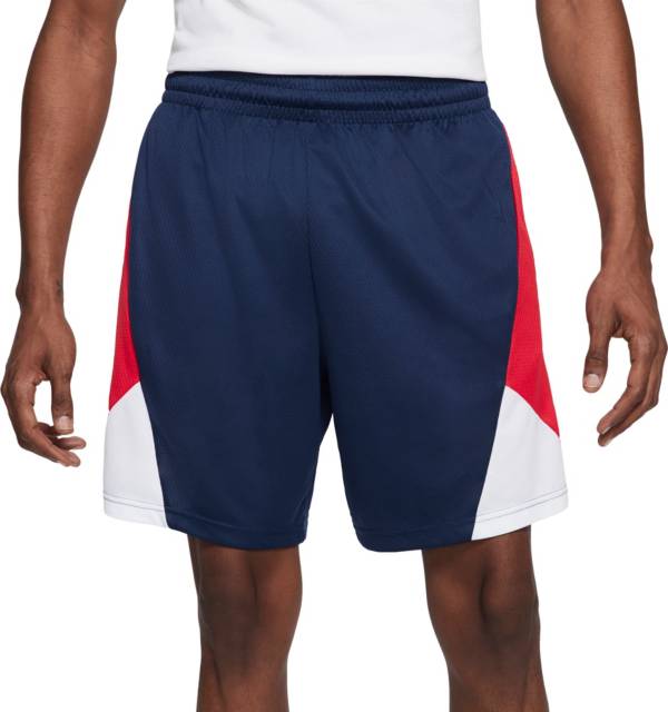 ナイキ メンズ バスケットボール ショートパンツ Nike Men's Dri-FIT Rival 9'' Basketball Shorts - Midnight Navy｜ｔｒｏｉｓ　ＨＯＭＭＥ