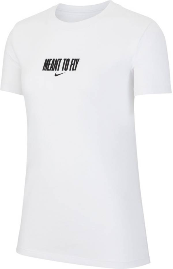 ナイキ レディース 籠球 プルオーバー Nike Women\u0027s Dri-FIT Meant to Fly Basketball T-Shirt - White
