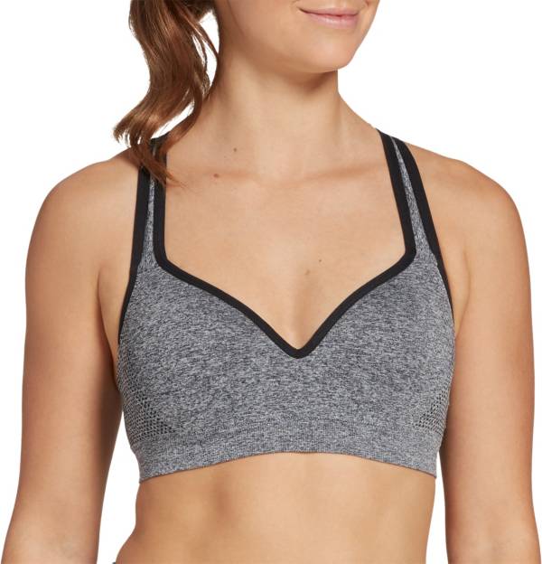 コロンビア レディース 運動競技ブラジャー DSG Women\u0027s Seamless Molded Cups Sports Bra - Dark Heather Grey