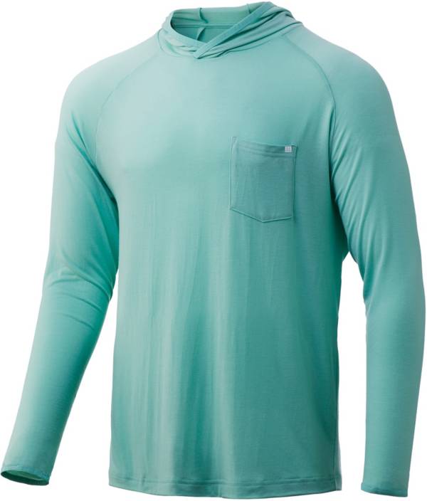 ハック メンズ パーカー HUK Men's Waypoint Pullover Hoodie - LICHEN|trois HOMME