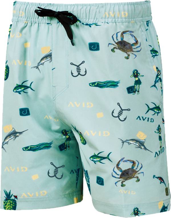 アヴィド メンズ ショートパンツ AVID Men Sandbar Volley Shorts - Margarita