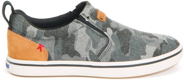 エクストラタフ レディース シューズ XtraTuf Women's Canvas Sharkbyte Deck Shoes - Black Camo｜ｔｒｏｉｓ　ＨＯＭＭＥ