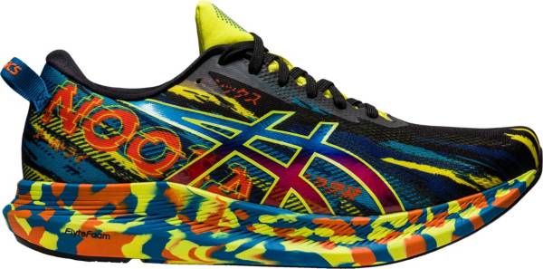 アシックス メンズ ランニングシューズ ASICS Men's GEL-NOOSA TRI 13 Running Shoes - Black/Yuzu Orange|trois HOMME
