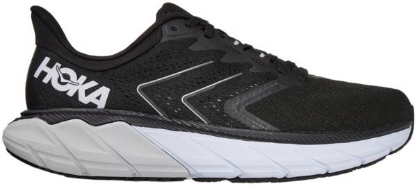 ホカオネオネ メンズ ランニングシューズ HOKA ONE ONE Men's Arahi 5 Running Shoes - Black/White｜ｔｒｏｉｓ　ＨＯＭＭＥ