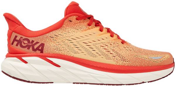 ホカオネオネ メンズ ランニングシューズ HOKA ONE ONE Men's Clifton 8 Running Shoes - Fiesta|trois HOMME
