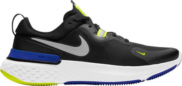 ナイキ メンズ ランニングシューズ Nike Men's React Miler Running Shoes - Black/Silver/Blue|trois HOMME