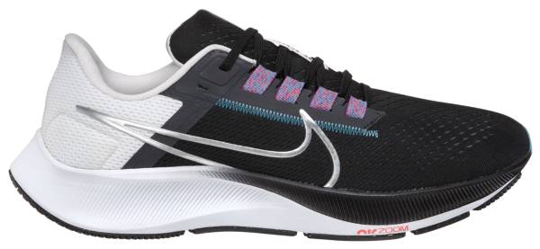 ナイキ メンズ ランニングシューズ Nike Men's Air Zoom Pegasus 38 Running Shoes - Black/Silver|trois HOMME