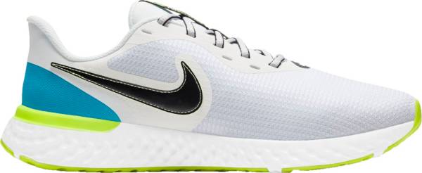 ナイキ メンズ ランニングシューズ Nike Men's Revolution 5 Running Shoes - Whte/Black