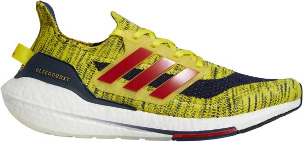 アディダス メンズ ランニングシューズ adidas Men's Ultraboost 21 Running Shoes - Yellow/Red｜ｔｒｏｉｓ　ＨＯＭＭＥ