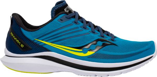 サッカニー メンズ ランニングシューズ Saucony Men's Kinvara 12 Running Shoes - Cobalt|trois HOMME