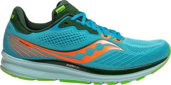 サッカニー メンズ ランニングシューズ Saucony Men's Ride 14 Running Shoes - Future Blue|trois HOMME