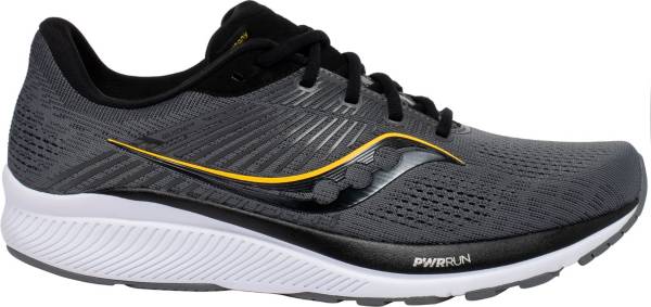サッカニー メンズ ランニングシューズ Saucony Men's Guide 14 Running Shoes - Grey/Gold｜ｔｒｏｉｓ　ＨＯＭＭＥ
