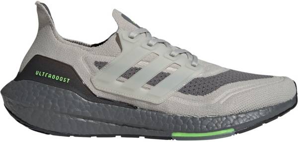 アディダス メンズ 駈けっくらシューズ adidas Men\u0027s Ultraboost 21 Running Shoes - Grey/Green ランニング・マラソン-メンズシューズ-スポーツ・アウトドア