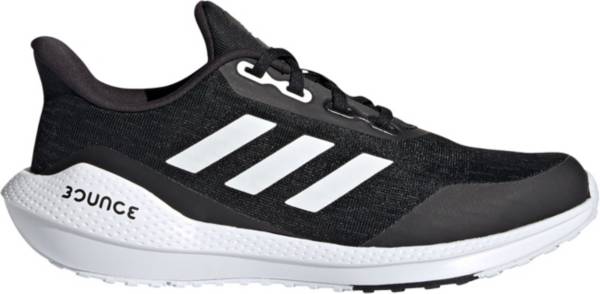 アディダス キッズ/レディース ランニングシューズ adidas Kids\' EQ21 Run Shoes - Black/White