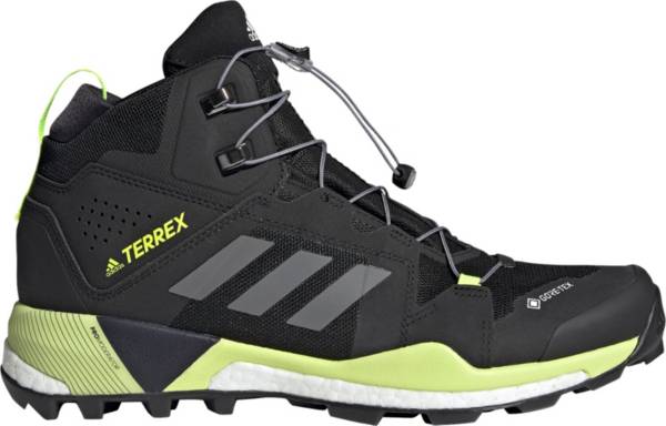 アディダス メンズ ハイキングシューズ adidas Men's Terrex Skychaser XT Mid Gore-Tex Waterproof Hiking Shoes - Grey/Silver｜ｔｒｏｉｓ　ＨＯＭＭＥ