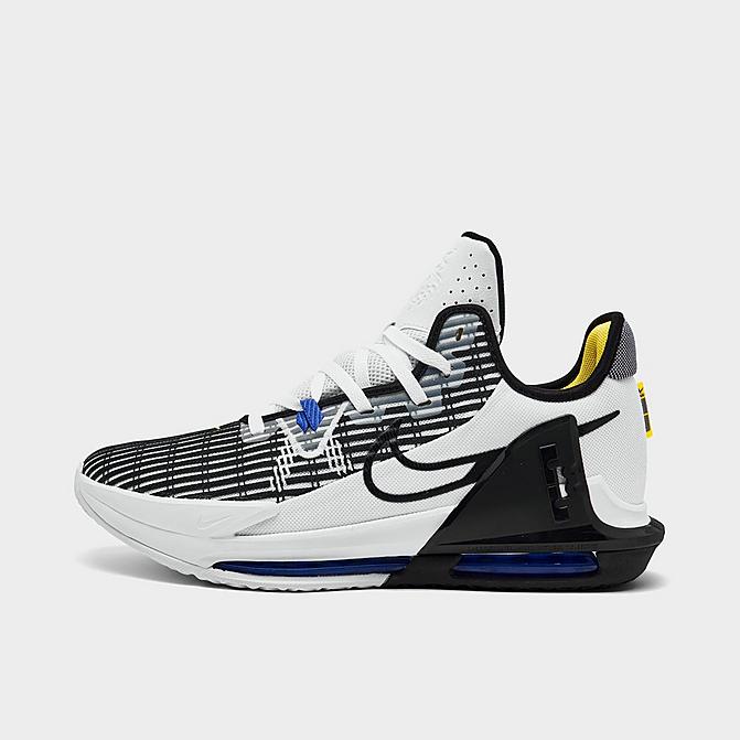 ナイキ メンズ バッシュ Nike Lebron Witness 6 - White/Black/Persian Violet/Yellow Strike｜ｔｒｏｉｓ　ＨＯＭＭＥ