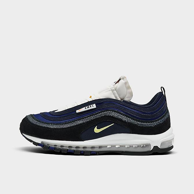 ナイキ メンズ バッシュ Nike Air Max 97 SE - Black/Light Zitron/Deep Royal Blue/Obsidian
