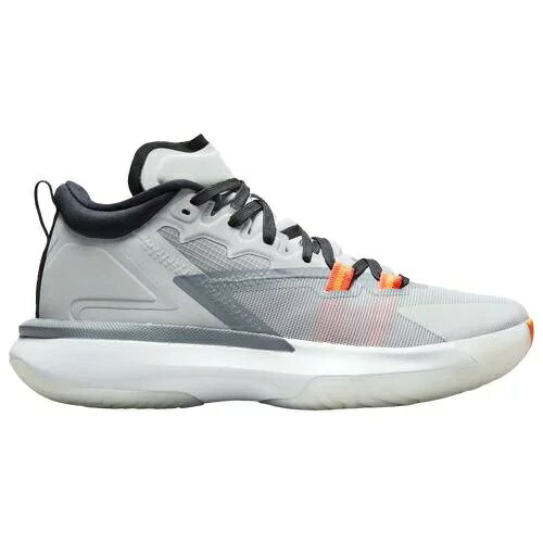 ジョーダン メンズ バッシュ Jordan Zion 1 - Cool Gray/Orange/Black|trois HOMME